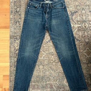 Madewell Men's Relaxed Taper Jeans 33 34